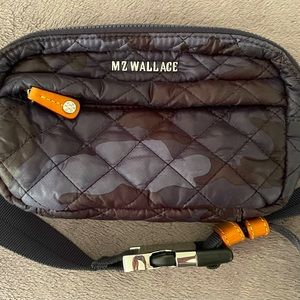 MZ Wallace Metro Belt Bag, navy camo, great condition!
